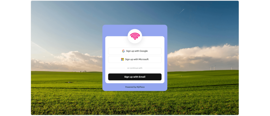 Image showing what a captive portal is. 