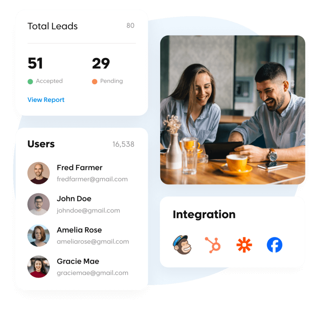 Capture customer data on WiFi