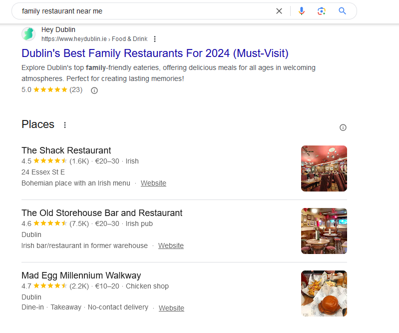 Restaurant marketing idea.