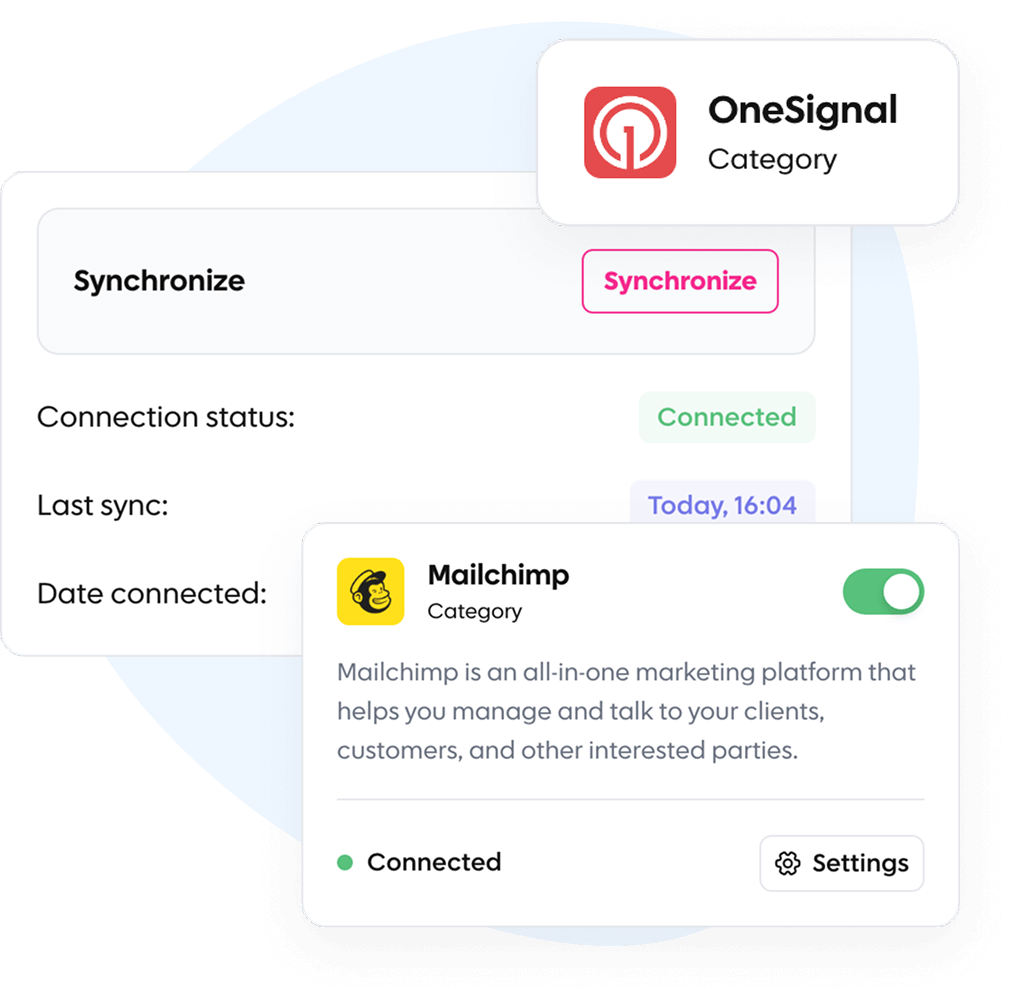 Fits your existing stack