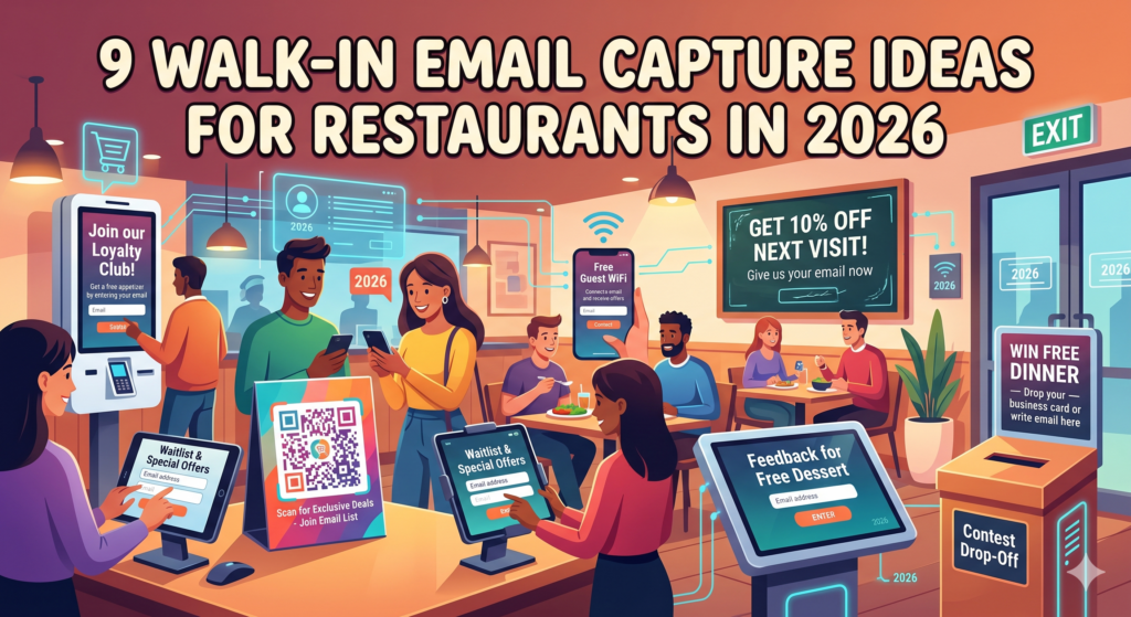 9 restaurant email list building ideas for restaurants