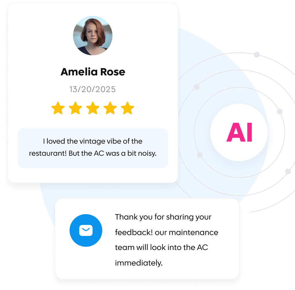 AI powered replies