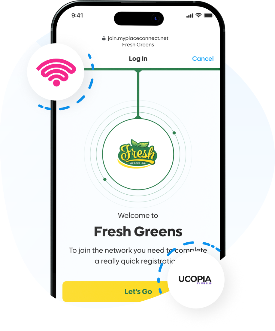 ucopia alternative guest wifi splash page