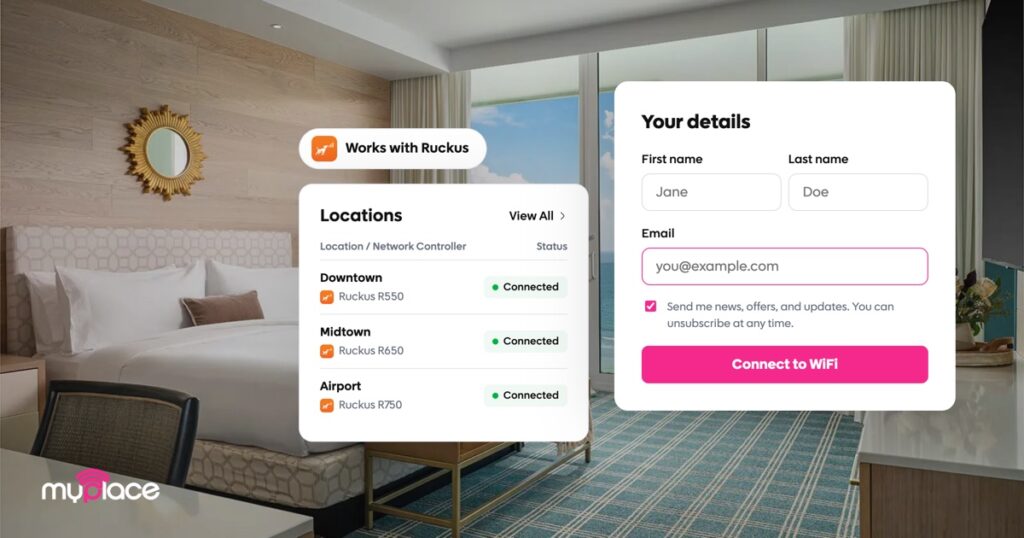 Ruckus captive portal software comparison for hospitality guest WiFi